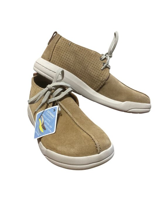 NWT Clarks Driftway Seam Dark Sand Suede Shoes Size 11 Extreme Comfort Mens main image 4